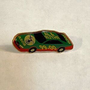 Shriners ASOB 1999-2000 Al & Ruthie Murat Racecar Car Lapel Pin Enamel